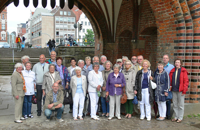 Fahrt nach Lübeck, Holstentor