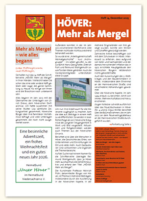 Höver – Mehr als Mergel … Ausgabe 14